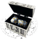 Alloy Dice Storage Box Jewelry Box Treasure Chest High-grade Luggage Box Coin Collecting Box