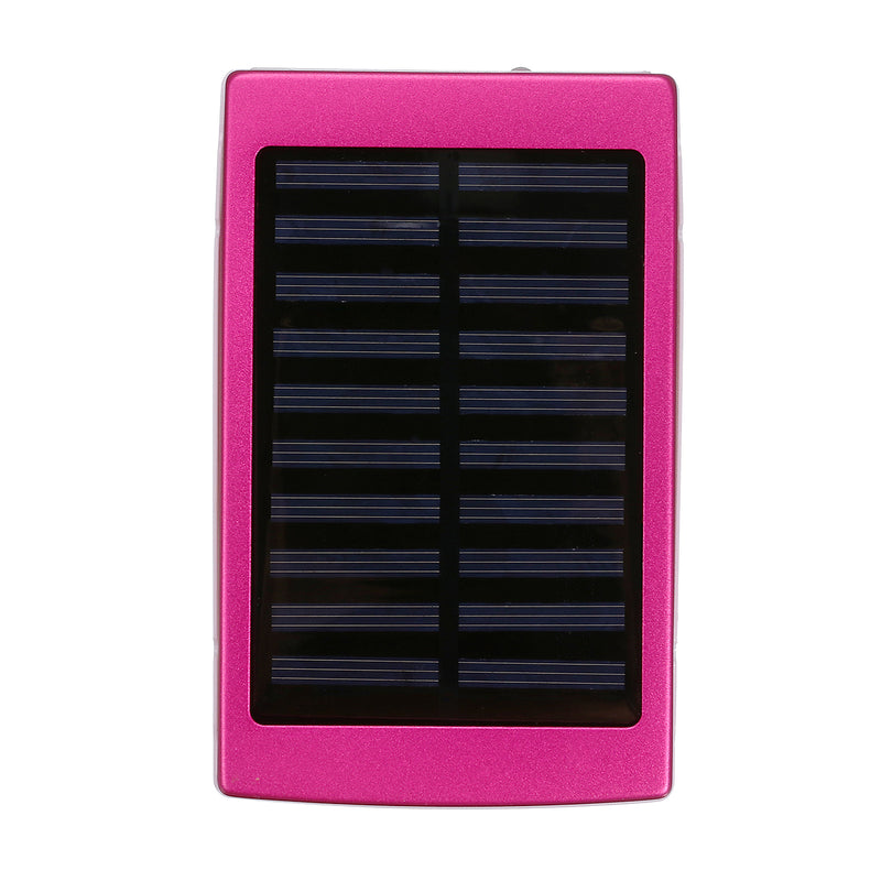 Solar Charger Case Portable DIY 5x18650 Power Power Bank 20000mAh Solar Power Bank Case Box Dual USB Kit Phone Charger Flashlight