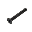 Suleve M6CH1 80Pcs M6 Carbon Steel Screw Hex Socket Flat Head 10.9 Grade 10-45mm Bolt Assortment