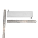 40x200x12mm Aluminum Water Cooling Block For CPU Semiconductor Cooling Radiator Heatsink