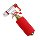 WEST BIKING CO2 High Pressure Air Pump Portable Mini Lightweight Inflator Bike Pump Without CO2 Tank