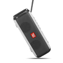 Portable bluetooth Wireless Speaker Dual Drivers FM Radio TF Card 3D Stereo LED Light Subwoofer with Mic