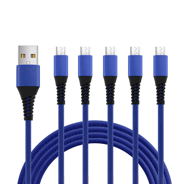 Bakeey Hi-Tensile Micro USB Cable Braided Charging Data Cable 1M For Xiaomi Redmi 5 Plus Note 5 4X