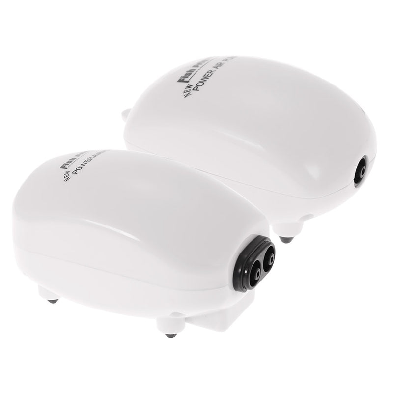 Ultra Silent Aquarium Air Pump Air Compressor Oxygen Airpump Single & Double Outlet Fish Tank Pump