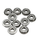 10pcs F695ZZ 5mmx13mmx4mm Double Shielded Flanged Ball Bearing
