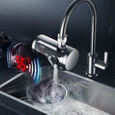 KCASA JB-14A 2000W Stainless Steel Connecting 3Sec Instant Hot Water Faucet LCD Temperature Display  For Kitchen Bathroom