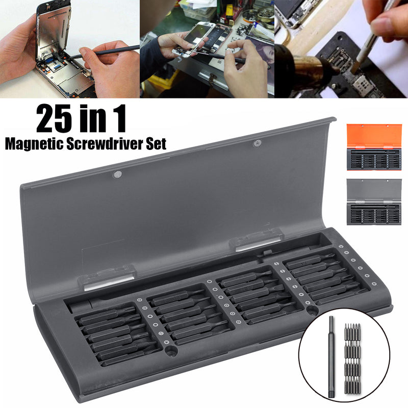 25 in 1 Magnetic Screwdriver Set Multi-Tool PC Watch Mobile Phone Disassembly Tool Screwdriver Set