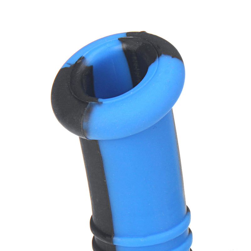 Portable Silicone Water Pipe Smoker Pipe Herb Unbreakable Silicone Toba-cco Weed Pipe