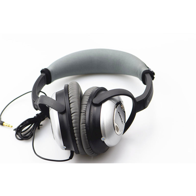 LEORY Headphone Earpads Headband For Bose QC15 QC2 Cushion Replacement Cover With Zipper