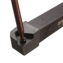 Drillpro SER1010H11 Threading Turning Tool Holder with 11ER A60 Carbide Insert