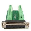 DB25 25-pin Female Adapter RS-232 Serial Port Interface Breakout Board Connector