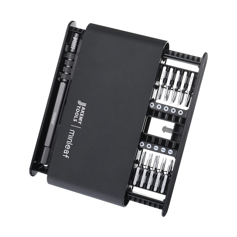 Minleaf ML-8170 21 In 1 Slide Open Hand Precision Screwdriver Set Mini Protable Phone Laptop Smartphone Screw Driver Repair Tool W/ 20 Bits