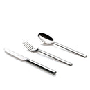 HUOHOU Stainless Steel Dinnerware Set Fork + Cutter + Soup Spoon 3PCS/Set Kitchen Dinnerware