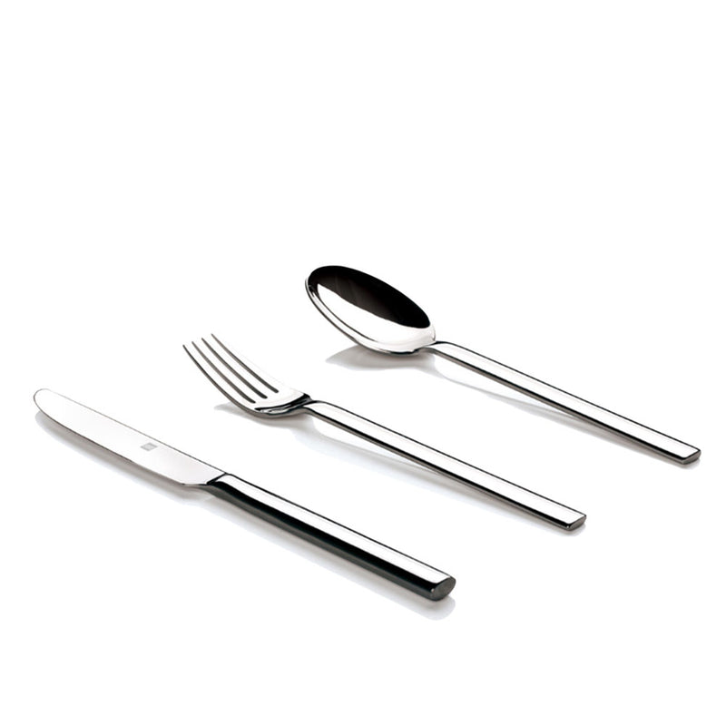 HUOHOU Stainless Steel Dinnerware Set Fork + Cutter + Soup Spoon 3PCS/Set Kitchen Dinnerware