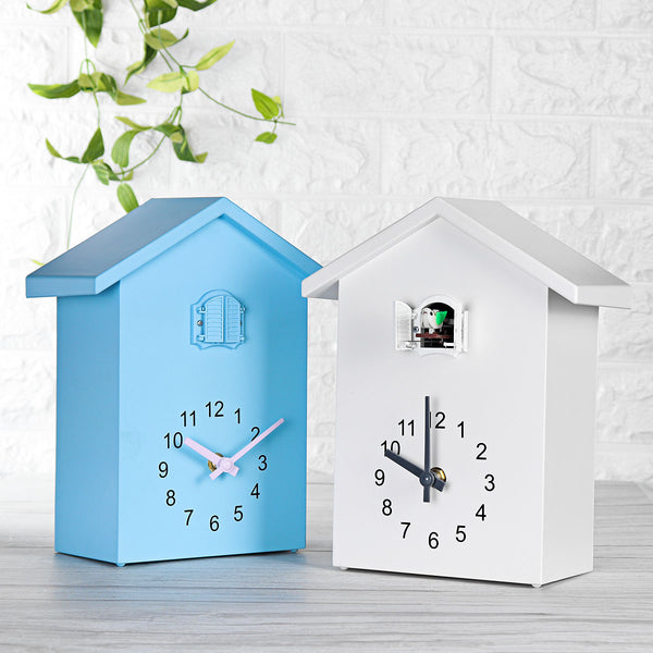 Cuckoo Quartz Wall Clock Modern Bird Home Living Room Hanging Watch Office Decor