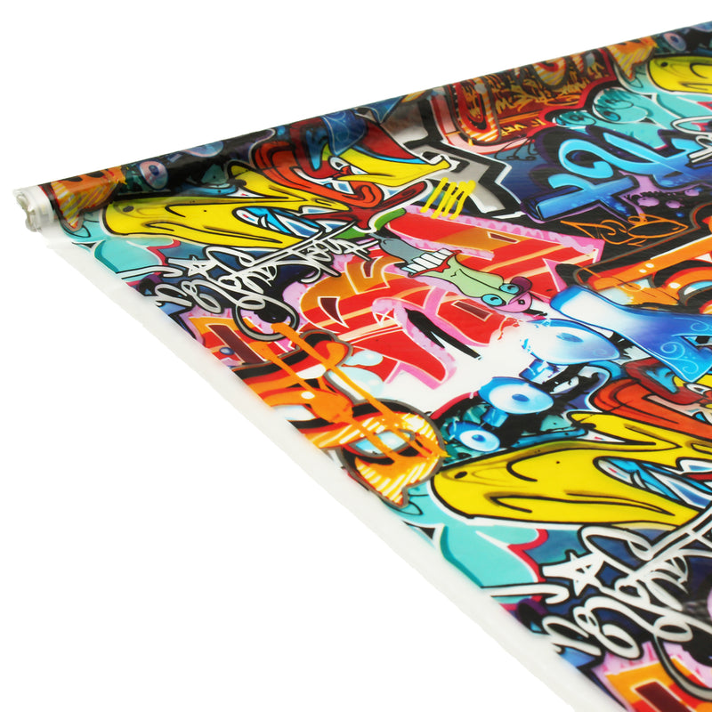 200CM Graffiti Doodle Hydrographic Water Transfer Hydro Dipping DIP Print Film Decorations