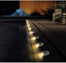 Solar Powered  LED Stone Ground Path Light Outdoor Waterproof Garden Landscape Lawn Yard Driveway Lamp