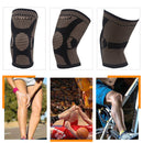 KALOAD 1PC Copper Infused Knee Pad Outdoor Sports Bike Basketball Knee Support Fitness Protective Gear