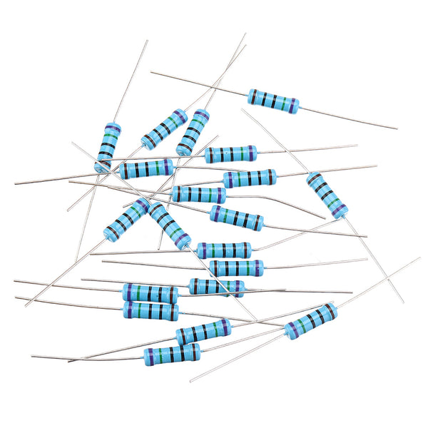 20pcs 2W 750R Metal Film Resistor Resistance 1% 750 ohm Resistor