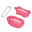 Drillpro 2pcs Angle Welding Gauge Key Pocket Gage Weld Seam Test Ulnar Inspection Ruler Accurate Weld Detection Scale