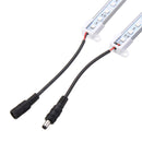 2PCS 50CM 5050 SMD UV Purple LED Strip Aluminum Tube Bar Light + Power Supply