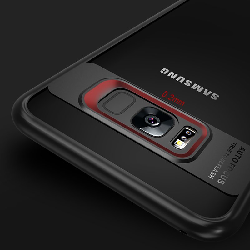 Ucase Clear Transparent TPU+PC Case For Samsung Galaxy S8 Plus