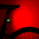infun F50 50LM Automatic Brake Induction 180  Floodlight Taillight 45g 4 Modes IPX5 Bike Light