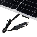2M 12V/24V 5A Universal Solar Panel Connector Car Charger Ci garette Lighter Power Socket Cord Adapter Cable