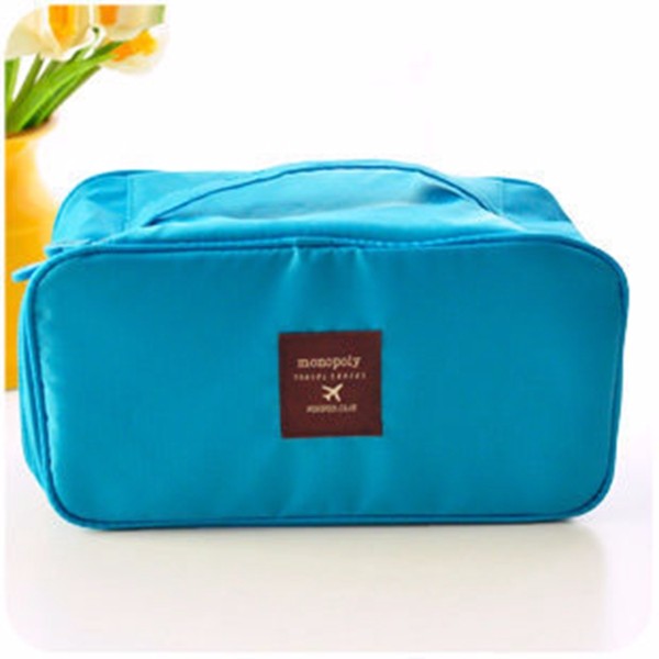 Fashion Double Layer Underwear Cosmetic Storage Bag Makeup Tool Box Multifunctional Storage Package