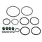 Air Cylinder Head Exhaust Valve Gasket Steem Seals Kits For Honda Sportrax TRX400EX 2X4 1999-2008