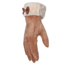 Womens Touch Screen Gloves Winter Windproof Thermal Warm Driving Skiing Full-finger Gloves