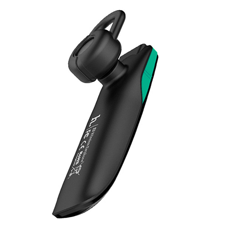 HOCO E1 Single bluetooth Wireless Headset Hi-Fi Earphone With HD Mic Support Four Languages