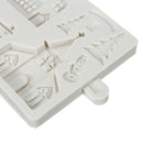 Christmas Tree House Silicone Mold DIY Baking Fondant Cake Chocolate Decorations