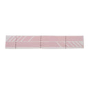 2Pcs Carbon Fiber 5D Stickers Vinyl Stripe Decal for Car Rearview Mirror Cover 30.5x4cm