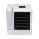 USB Display Air Cooler Mini Portable Air Conditioner Fan Noiseless LED Personal Space Air Conditioner