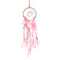 Warm White Battery Supply LED Night Light Dream Catcher Hanging Wind Chime Wall Decor Car Ornaments