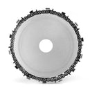 5 Inch Purple Wood Carving Disc 14 Teeth 7/8 Inch Arbor 10000-13000 RPM Angle Grinder Disc