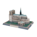 Notre Dame Cathedral/ 3D Puzzles Models Paper Dimensional Model Assembled Puzzle Educational Toy Notre-Dame Cathedral De Paris Model Building