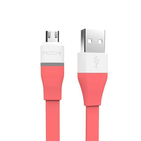 ROCK 1M 3.3ft Micro USB LED Auto-Disconnect Tech Data Cable For Xiaomi HUAWEI UMI