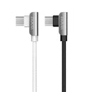 HOCO U42 90 Degree Exquisite Steel Micro USB Charging Data Cable for Tablet Smartphone 1.2M