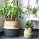 Flower Basket Storage Holder Flower Pot Laundry Organizer Bag Garden Decoration