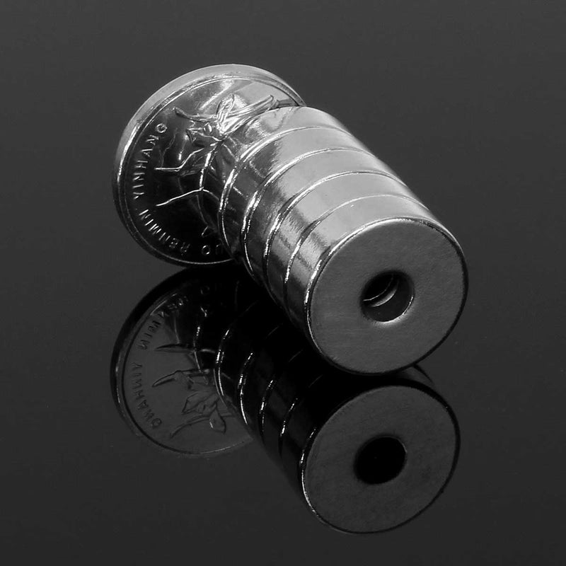 5pcs N35 15x5mm Countersunk Ring Magnets With 5mm Hole Strong Round Rare Earth Neodymium Magnet