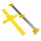 Woodworking Punch Locator Drill Guide Sleeve Cabinet Hardware Jig for Wood Dowelling Tool