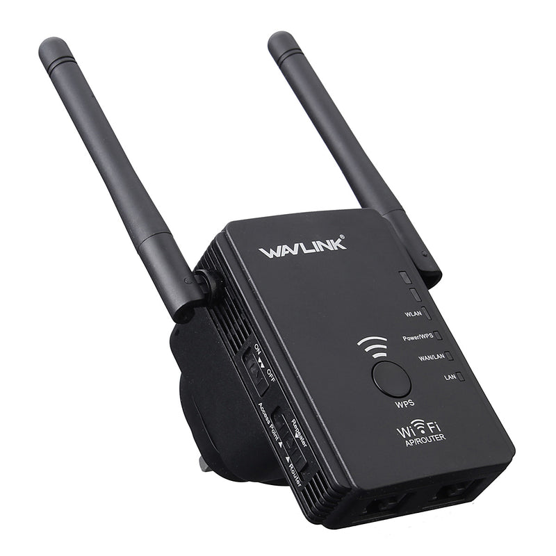 Wavlink WS-WN578 2.4G 300Mbps Wireless Router Wifi Repeater Booster Extender 2x5dBi Antennas