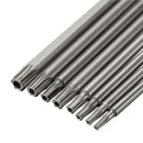 8pcs 150mm Length Magnetic Torx Security Electric Screwdriver Bits Set