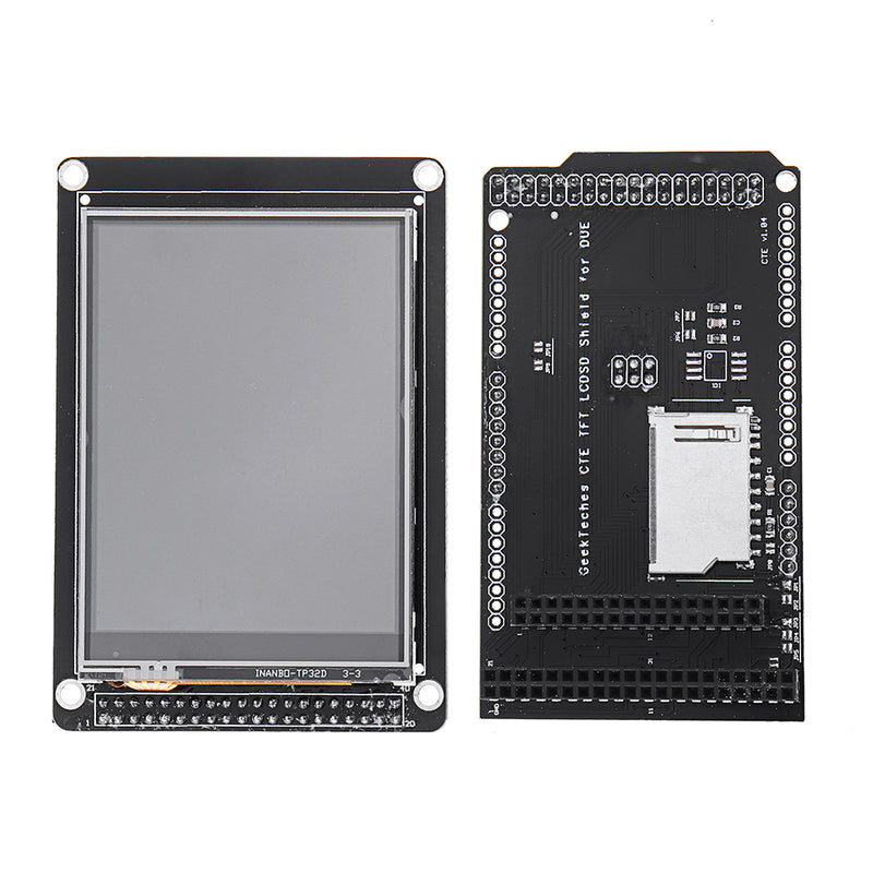 GeekTeches 3.2 Inch TFT LCD Display + TFT/SD Shield For MEGA 2560 LCD Module SD level Translation 2.8 3.2 DUE