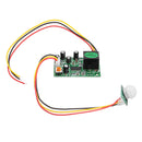 DC 12V 50uA 3-Wire Human Body Induction PIR IR Pyroelectric Infrared Sensor Module Relay Control Out