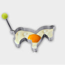 Honana Horse Shape Fried Egg Mold Stainless Steel Pan Cake Egg Ring Mould Cooking Tool