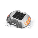 Solmore Aluminum Alloy LED Solar Power Path Lamp Deck Stud Garden Road Dock Yard Lights