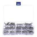 Suleve M5SH7 165Pcs M5 Hex Socket Button Head Screw 304 Stainless Steel Bolt Assortment Set